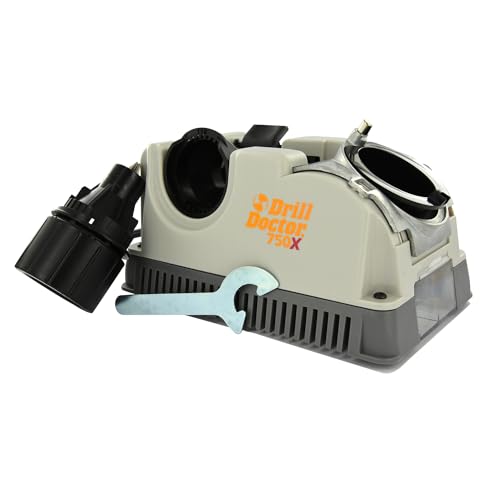Tivoly - Drill Doctor Xp 750 - Affûteuse Pour Tous Types De Forets Métaux Et Béton Ø 2,5-19 Mm - Affûtage Dépouille Conique Et Pointe En Croix - Angle