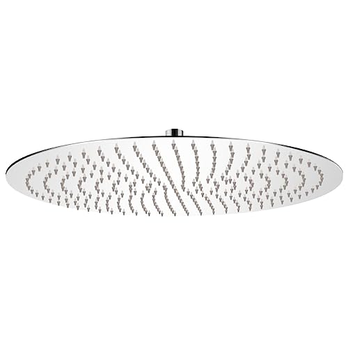 Vidaxl Tête De Douche Plongeante Ronde Acier Inoxydable 50 Cm Pomme De Douche