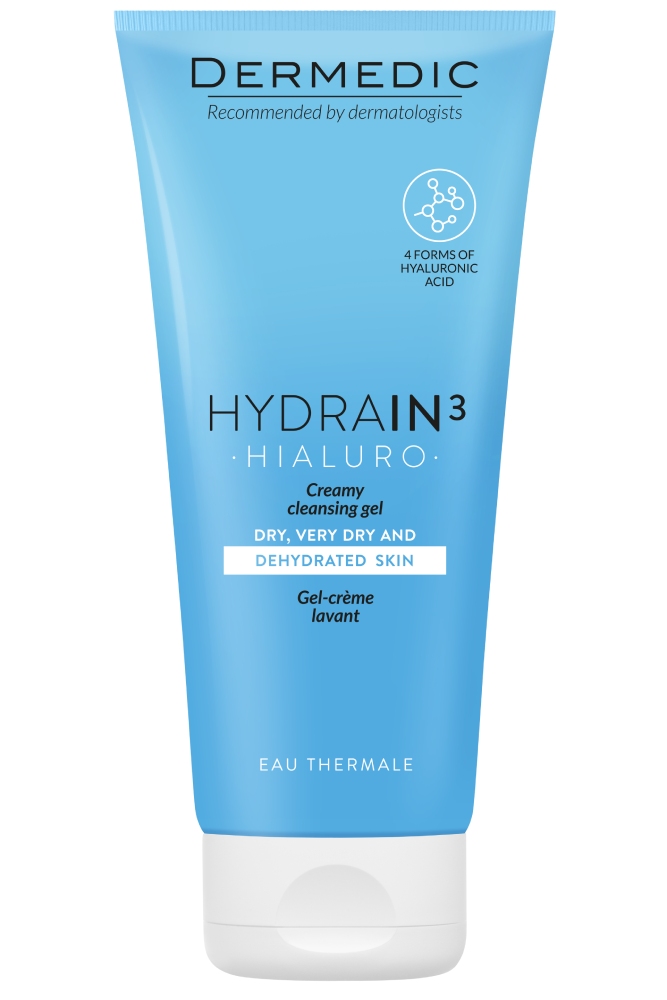 Dermedic Hydrain 3 Hialuro Gel Crema per il Viso 200 ml 200 ml