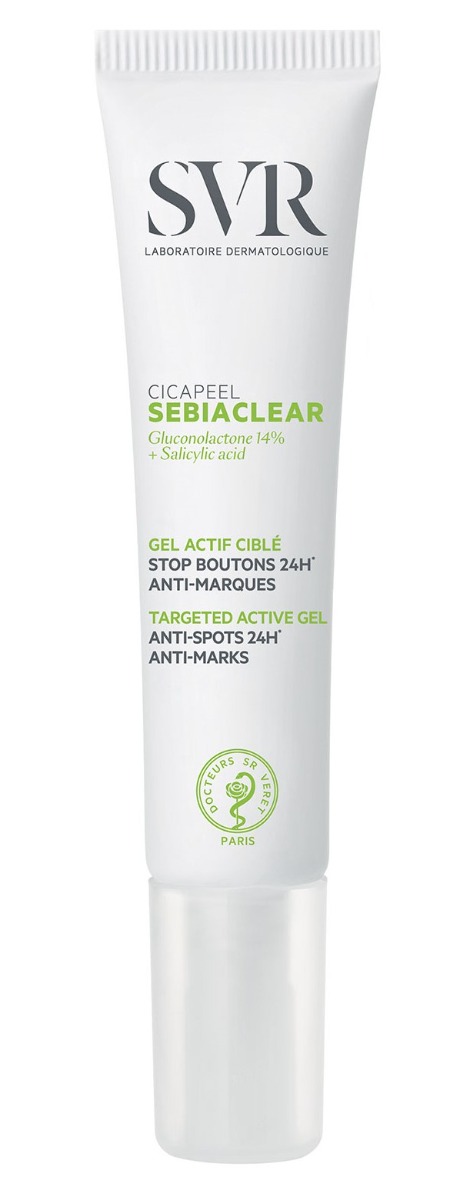 SVR Sebiaclear Cicapeel Gel Attivo Anti-Imperfezioni e Punti Neri 15 ml 15 ml