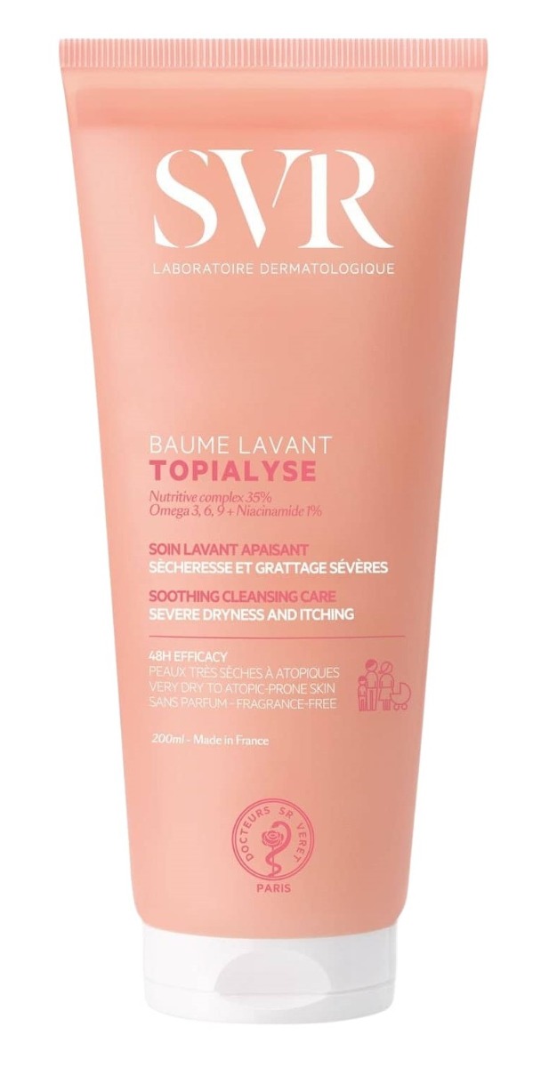 SVR Topialyse Baume Lavant Balsamo Detergente per Pelle Molto Secca e Atopico 200 ml 200 ml