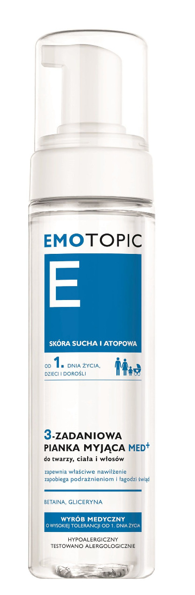 Emotopic - Shampoo Fisiologico Idratante Schiuma 200 ml 200 ml