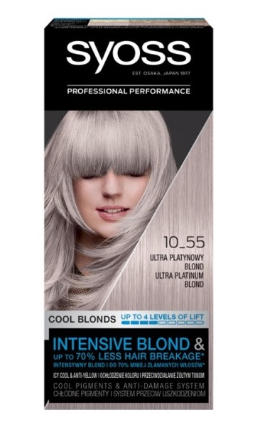 Syoss Tinta per Capelli 10-55 Biondo Ultra Cenere