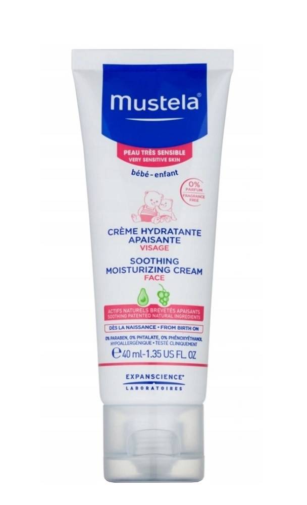 Mustela Bébé Crema Idratante Lenitiva 40 ml 40 ml