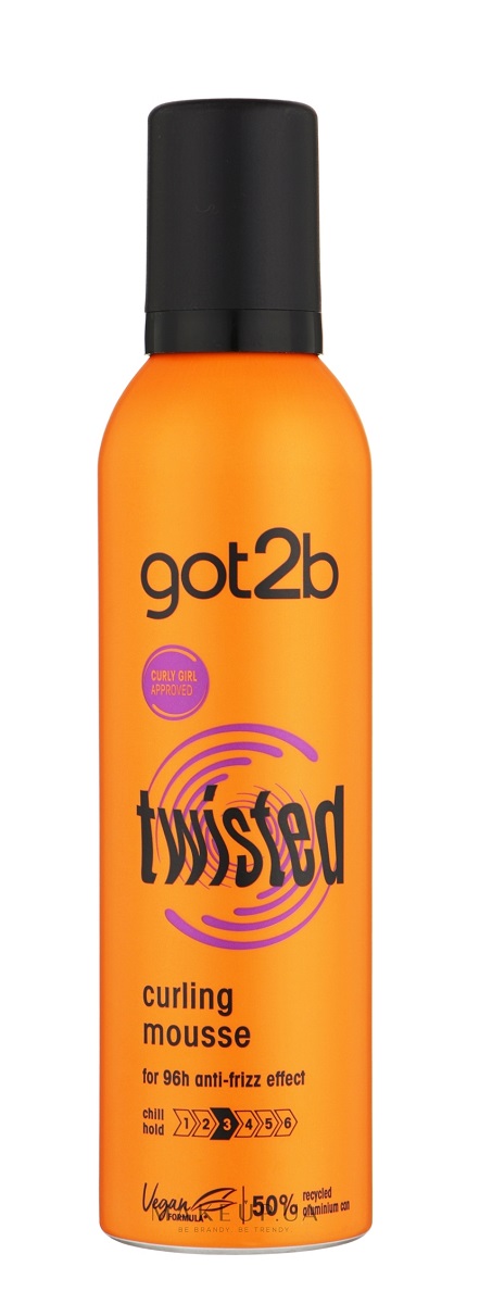 Got2B Twisted Curling Hair Mousse 250 ml 250 ml