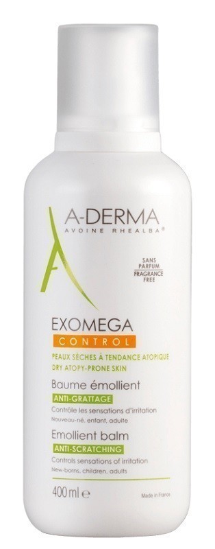 A-Derma Exomega Control Balsamo Emolliente, 400 ml 400 ml