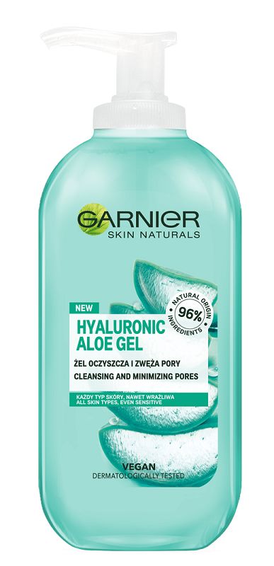 Garnier Hyaluronic Aloe Gel Detergente Viso con Acido Ialuronico e Aloe 200 ml 200 ml