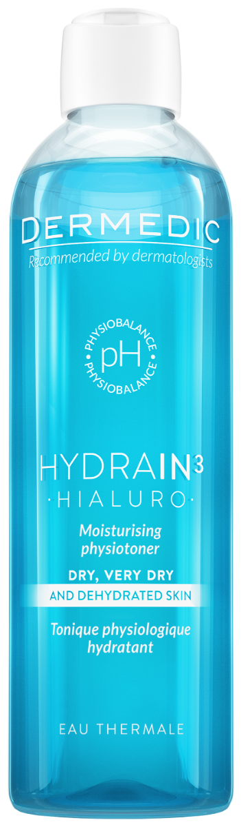 Dermedic Hydrain 3 Hialuro Fisiotonico Idratante per Viso 200 ml 200 ml