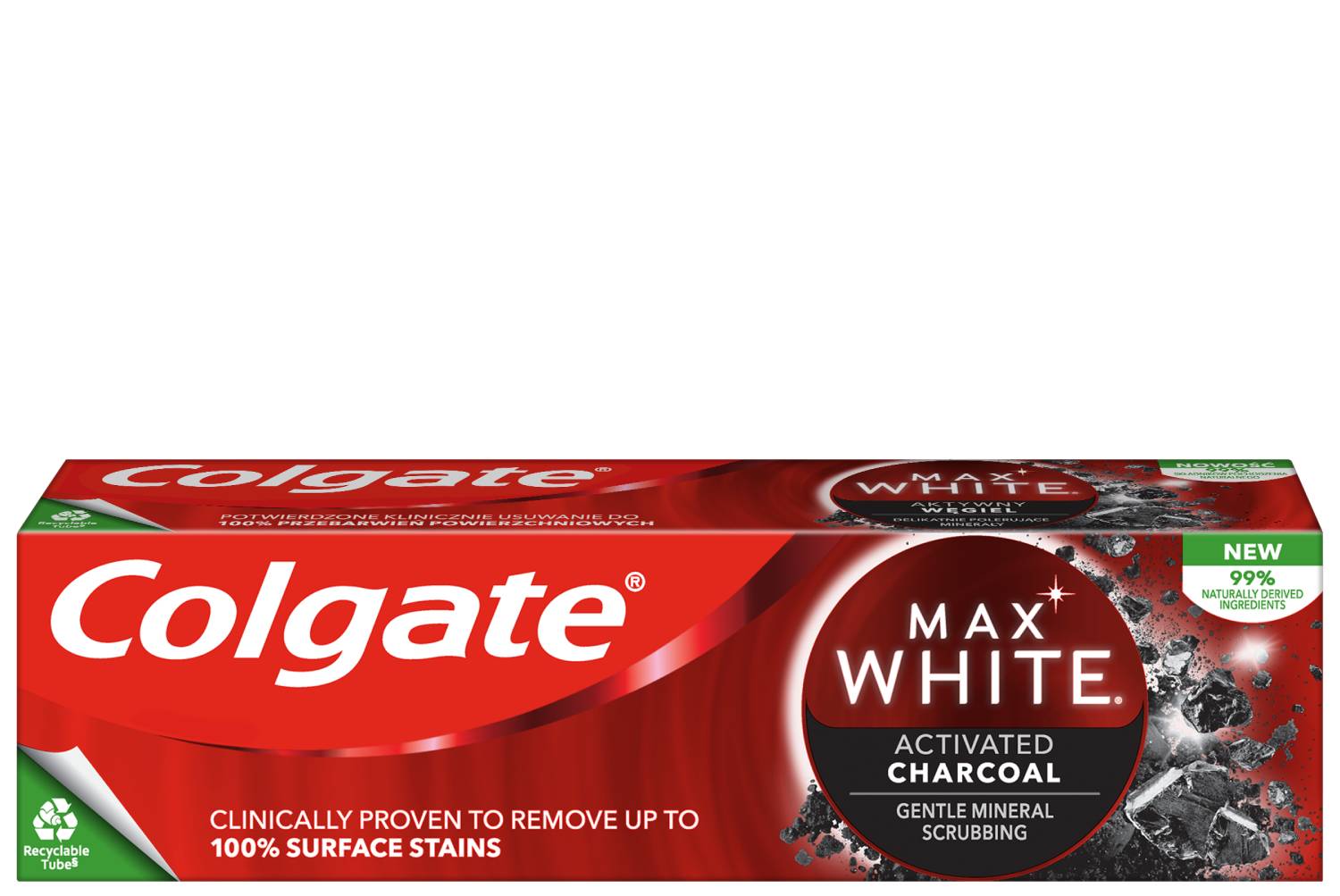 Colgate Dentifricio Max White Charcoal 75 ml 75 ml