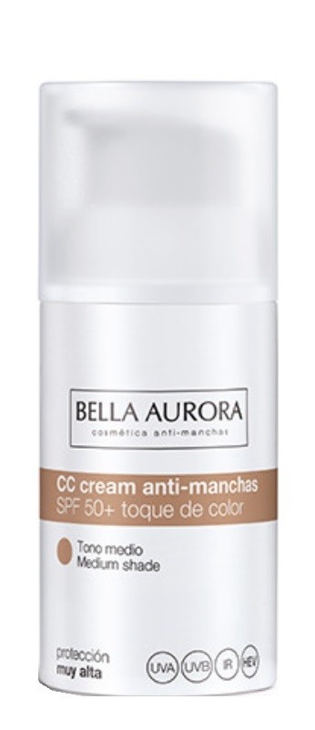 Bella Aurora Crema CC Anti-Macchie SPF 50, Medium 30 ml 30 ml