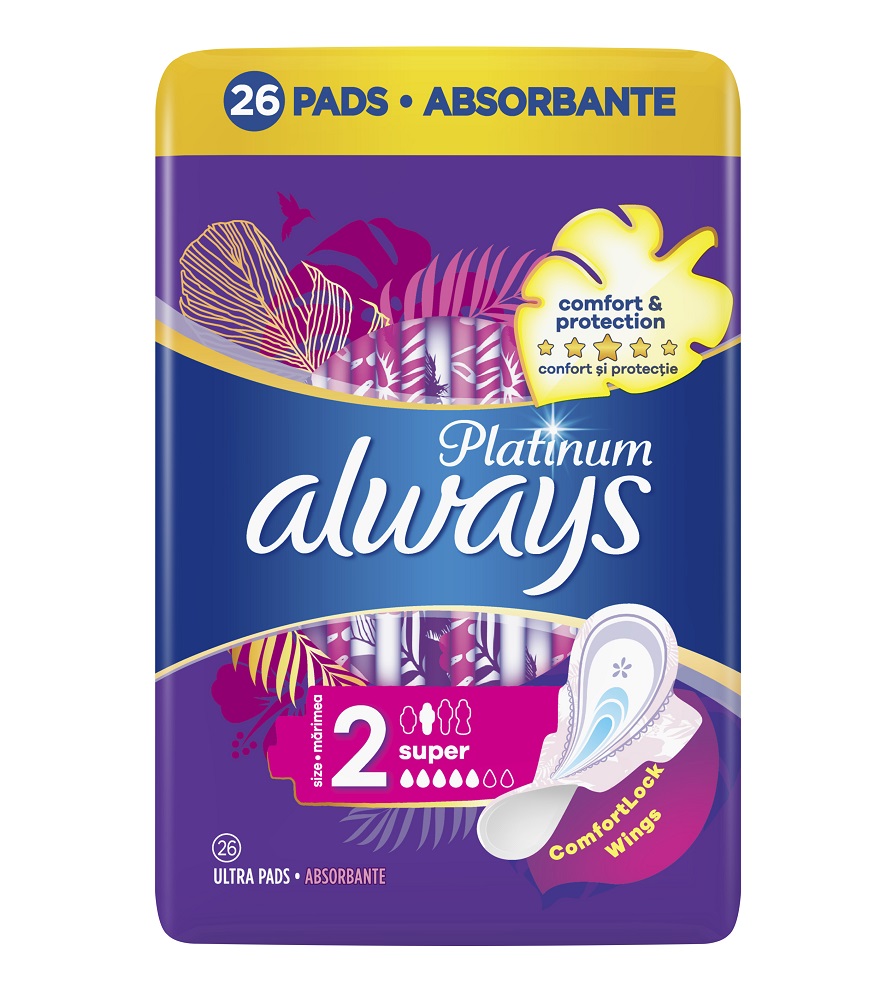 Always Assorbenti Ultra Platinum Qp Super 26 pz