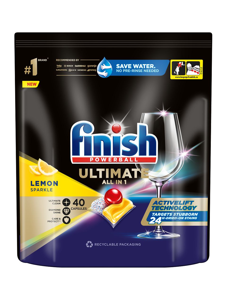 Finish Quantum Ultimate Capsule Limone 40 pz