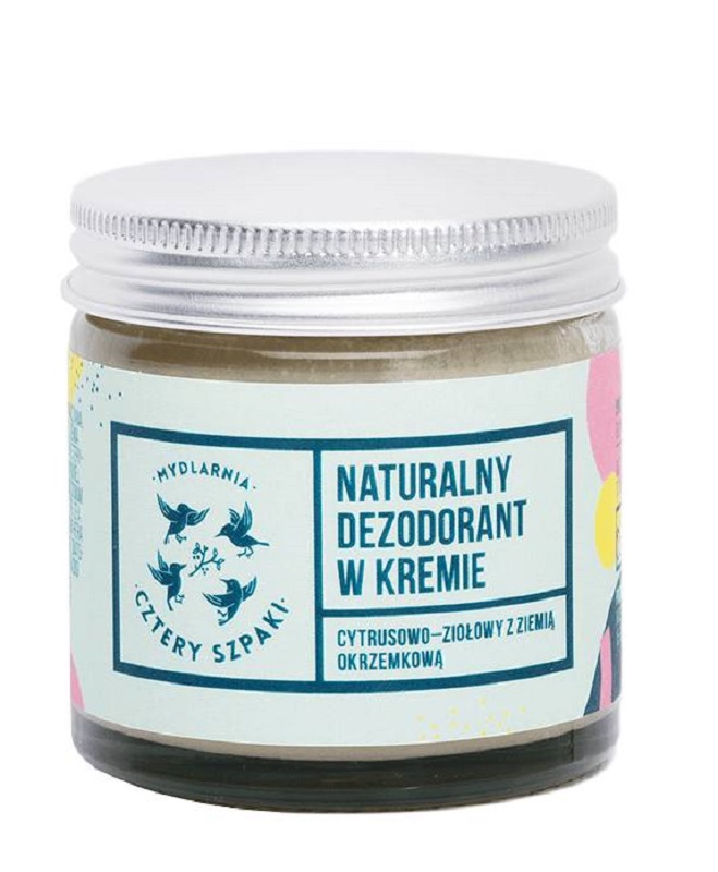4Szpaki Deodorante in Crema Agrumato ed Erbaceo 60 ml 60 ml
