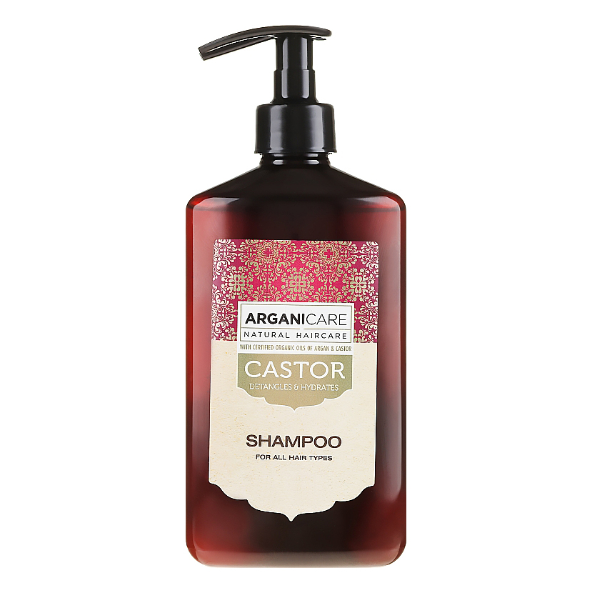 Arganicare Castor Oil Shampoo per Capelli 400 ml 400 ml