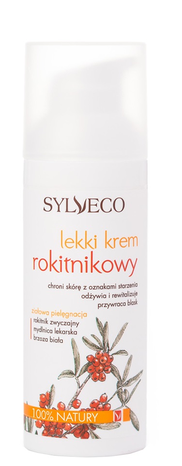 Sylveco Crema Leggera all'Olivello Spinoso crema per il viso 50 ml 50 ml