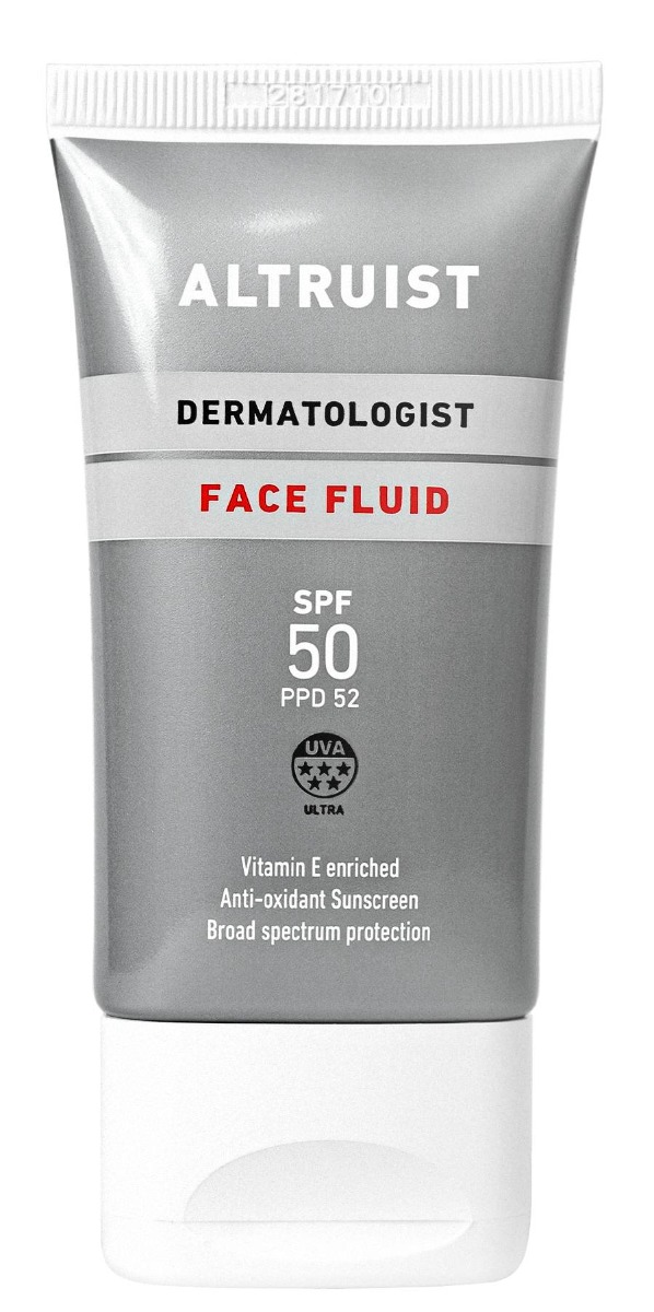 Altruist Face Fluid Sunscreen SPF 50 Crema Solare per il Viso con Niacinamide 50 ml 50 ml