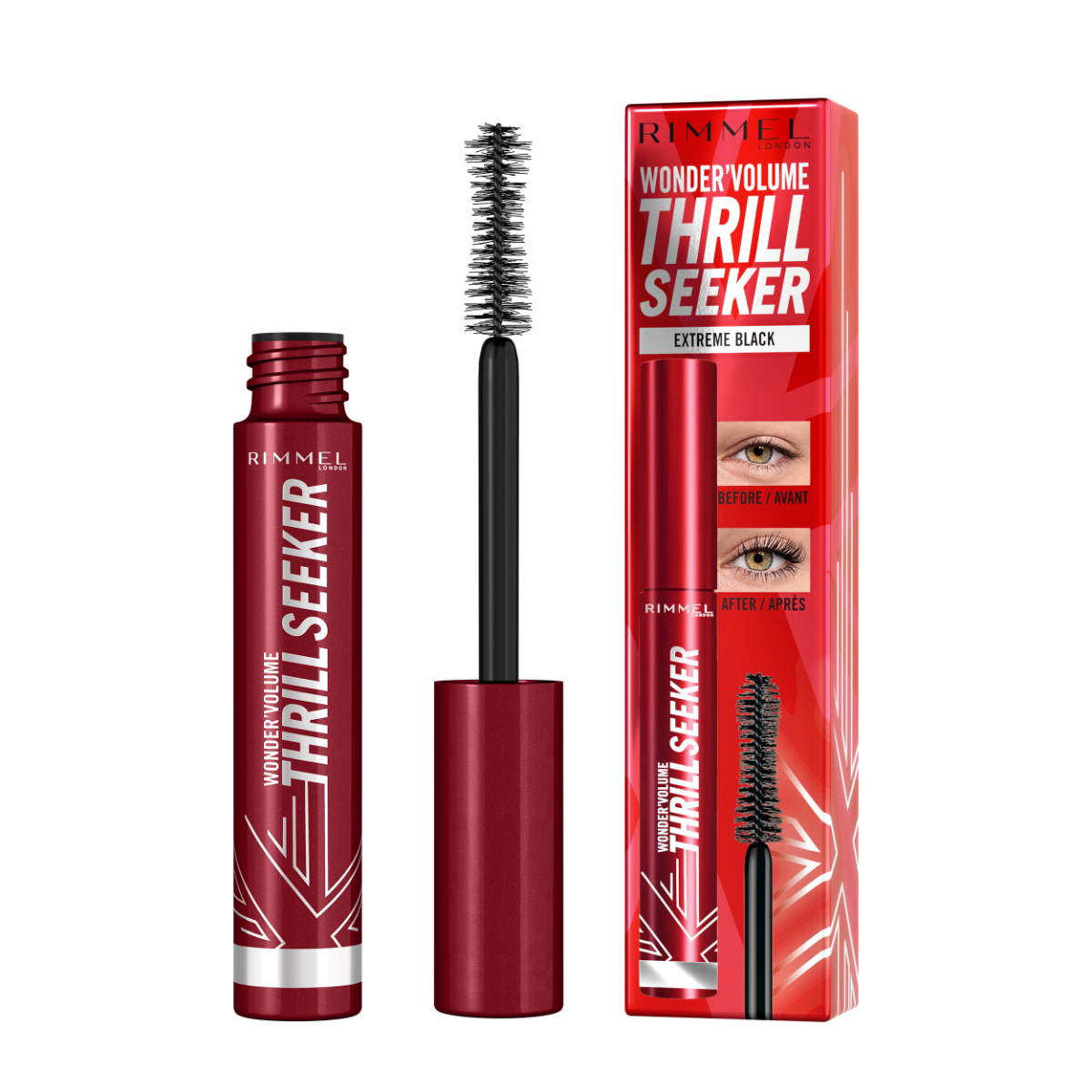 Rimmel Volume Thrill Seeker Mascara, Black 8 ml Black