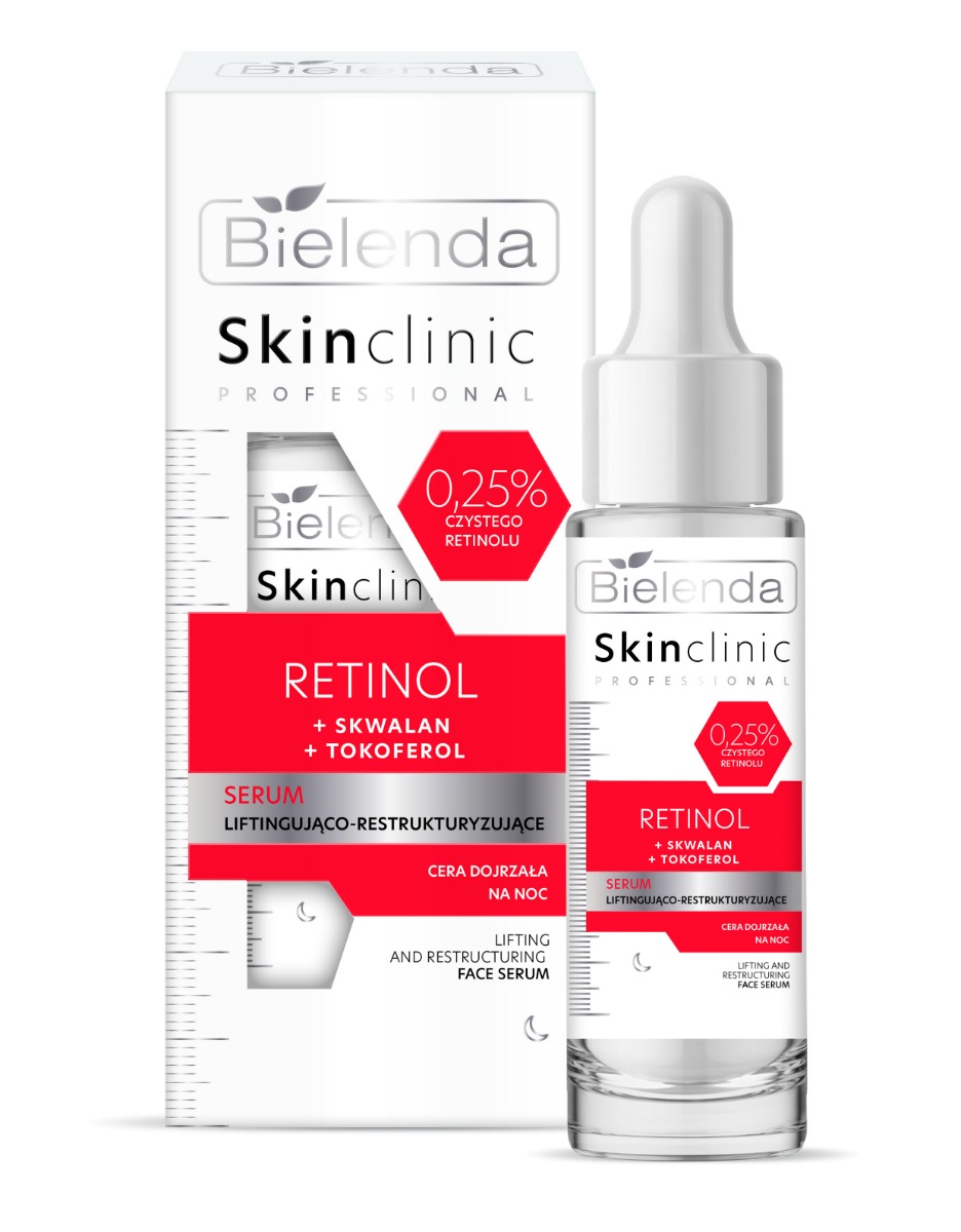 Bielenda Skin Clinic Professional Retinolo Siero Lifting e Ristrutturante 30 ml 30 ml