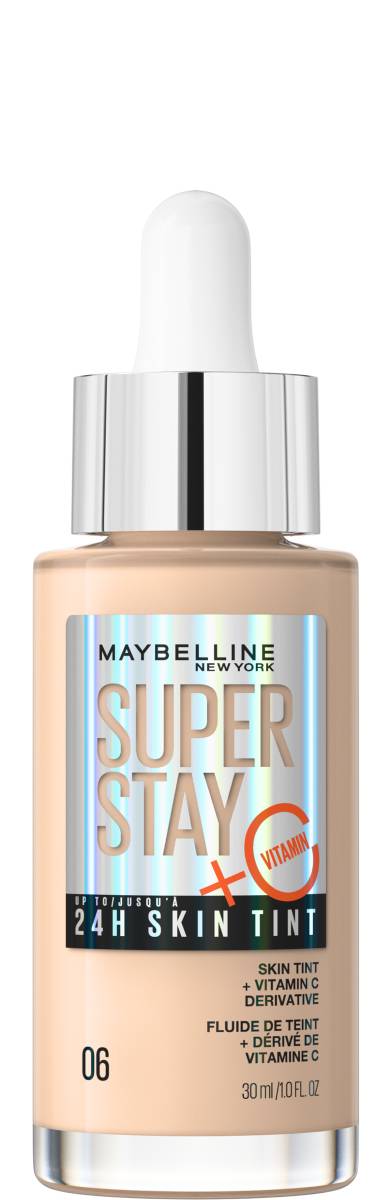 Maybelline Super Stay 24H Skin Tint Fondotinta Illuminante Lunga Tenuta, 06 30 ml