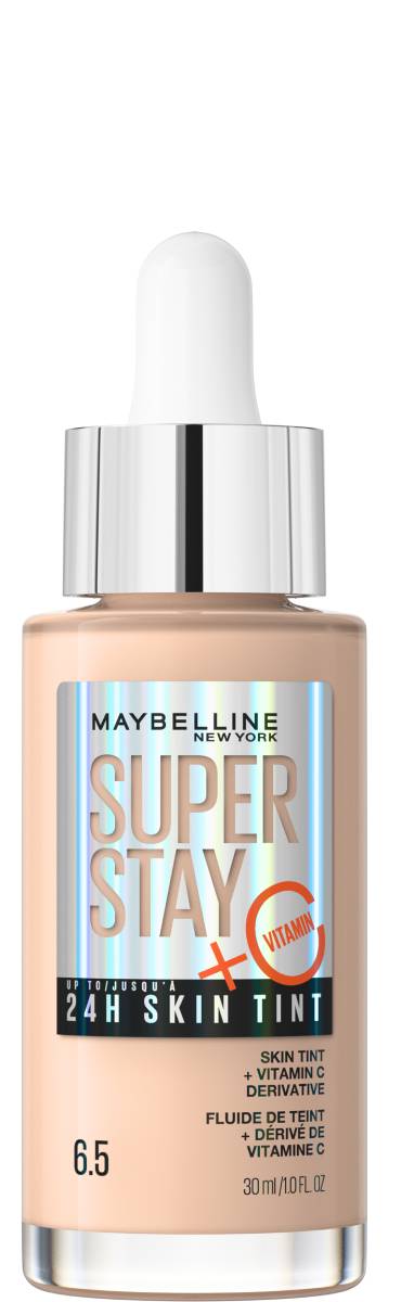 Maybelline Super Stay 24H Skin Tint Fondotinta Illuminante Lunga Tenuta, 6.5 30 ml