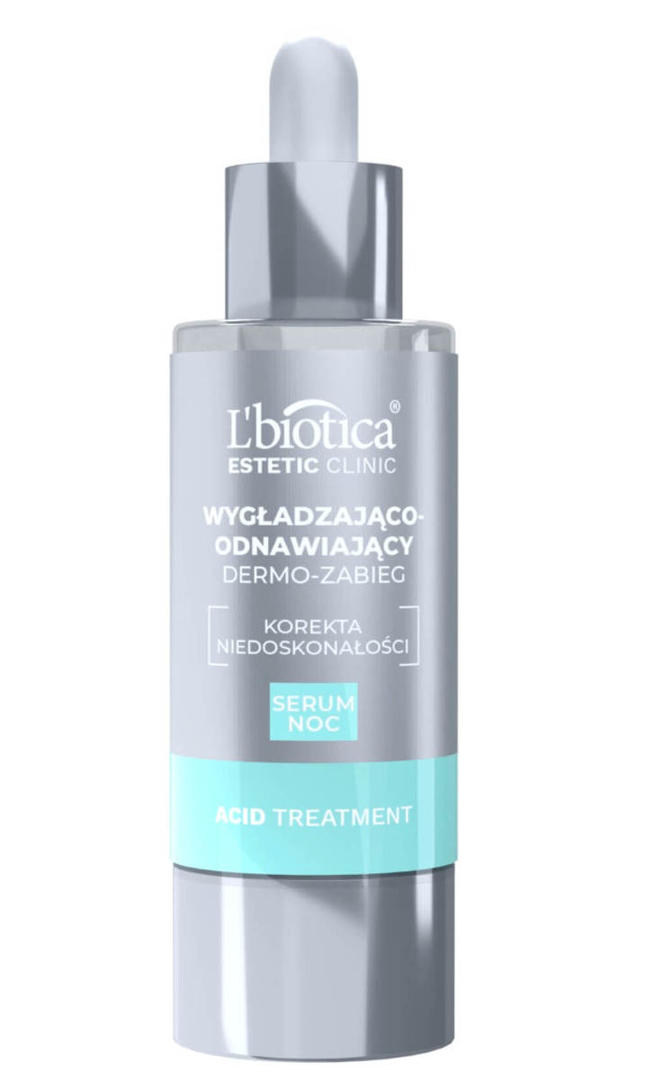 L'biotica Estetic Clinic Acid Treatment Siero Notte Levigante e Rigenerante 30 ml 30 ml