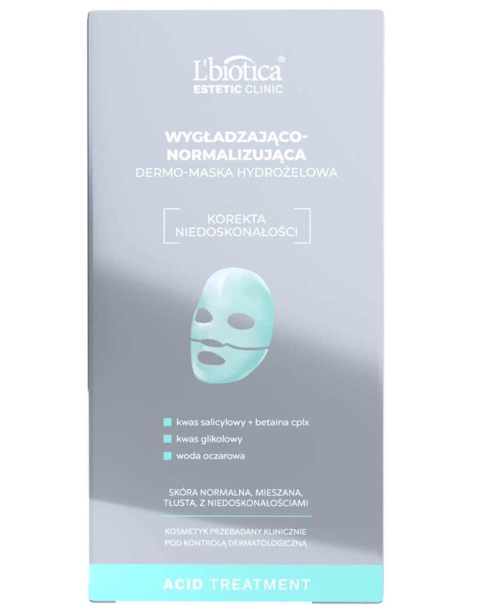 L'biotica Estetic Clinic Acid Treatment Maschera Dermica Levigante e Normalizzante
