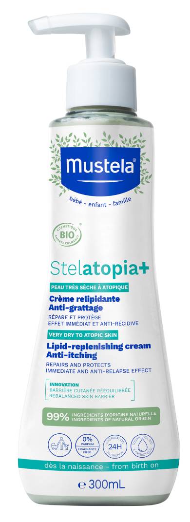 Mustela Stelatopia+ Crema per il Ripristino dei Lipidi 300 ml 300 ml