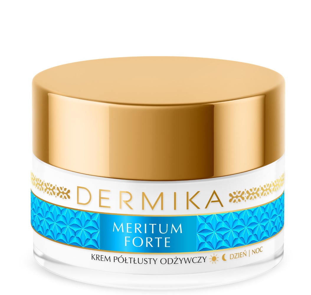 Dermika Meritum Forte Crema Nutriente Semi-Grassa Giorno e Notte 50 ml 50 ml