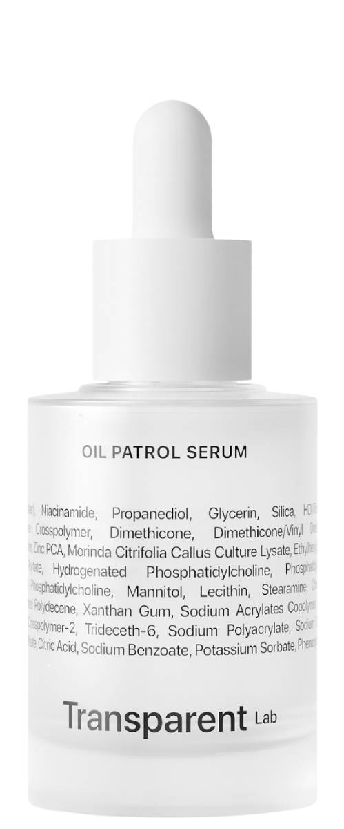 Transparent Lab Oil Patrol siero per pelle grassa e mista 30 ml 30 ml