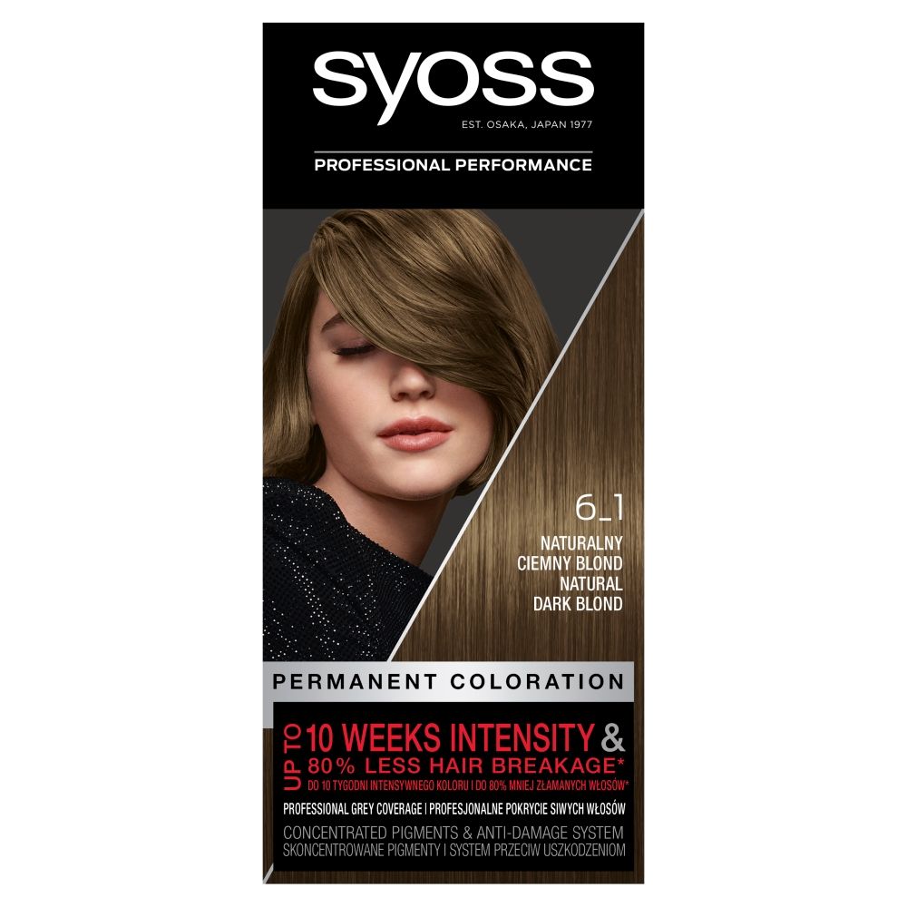 Syoss Tintura per Capelli Natural Dark Blond 6-1