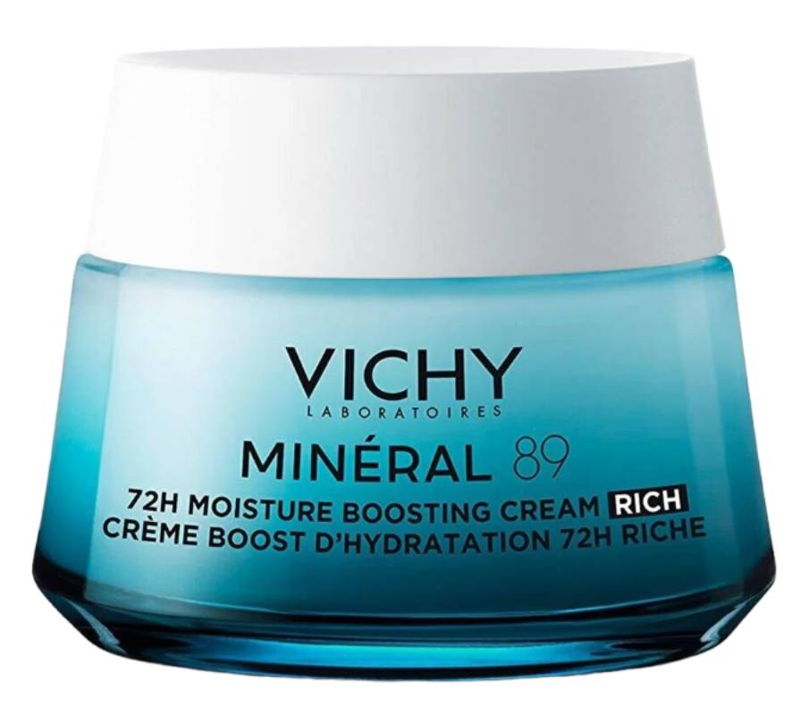 Vichy Mineral 89 Crema Idratante e Rigenerante 72H Ricca 50 ml 50 ml