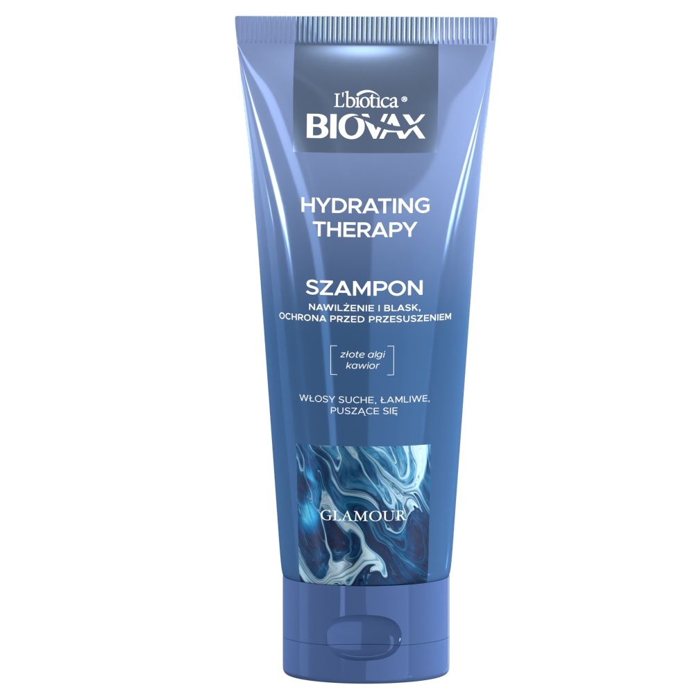 Biovax Glamour Hydrating Therapy Shampoo Idratante per Capelli e Cuoio Capelluto 200 ml 200 ml