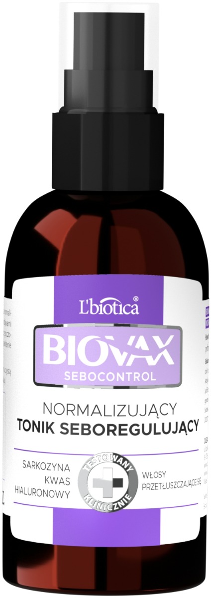 Biovax Sebocontrol Tonico Normalizzante Seboregolatore per Capelli 100 ml 100 ml