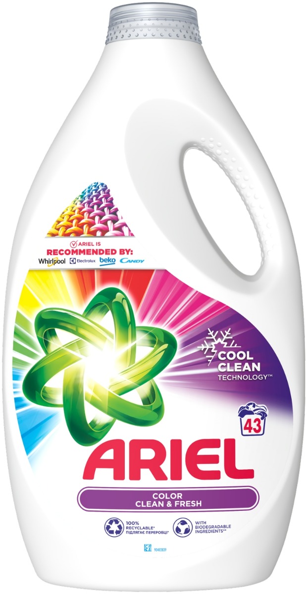 Ariel Color detersivo liquido per bucato 2150 ml 2150 ml