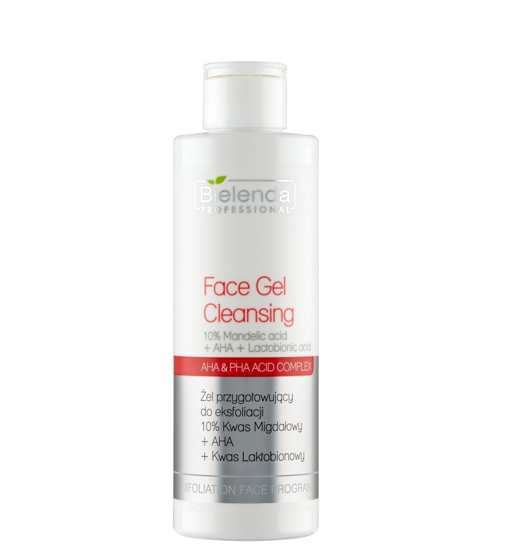 Bielenda Professional Gel Preparatore per Esfoliazione, 10% Acido Mandelico + AHA + Acido Lattobionico 200 g 200 g