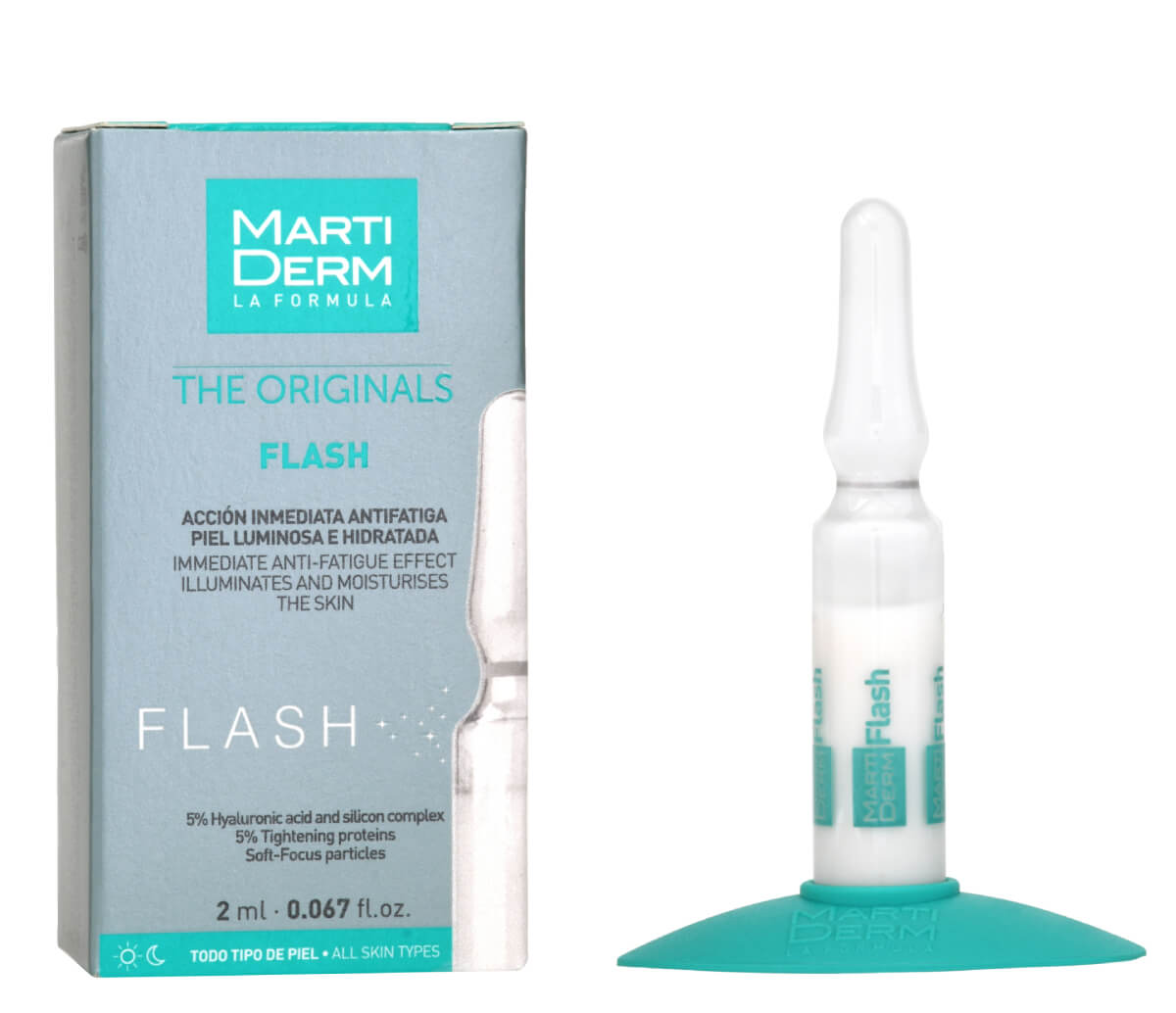 Martiderm Flash Siero Viso in Fiale 2 ml 2 ml