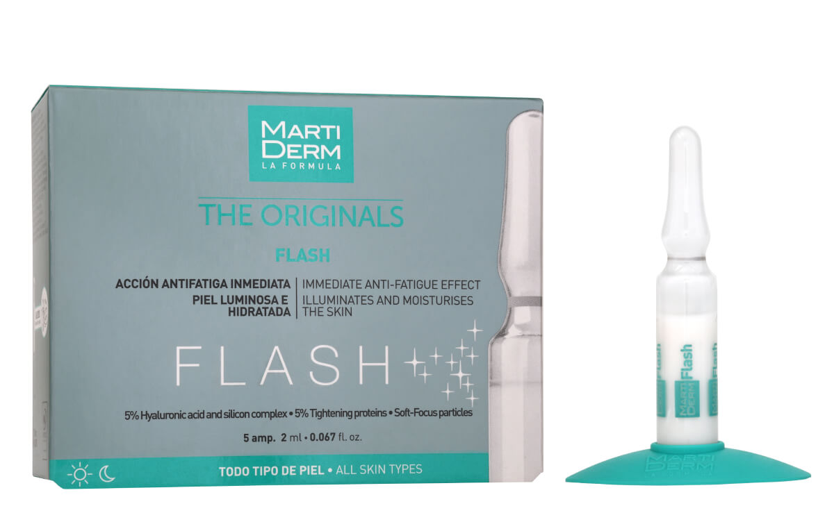 Martiderm Flash Siero Viso in Fiale 10 ml 10 ml
