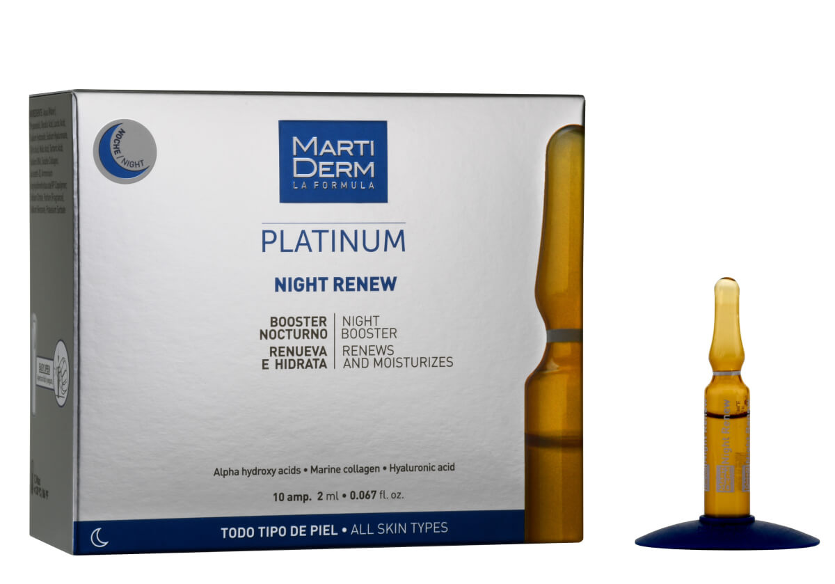 Martiderm Night Renew Siero Viso in Fiale 20 ml 20 ml