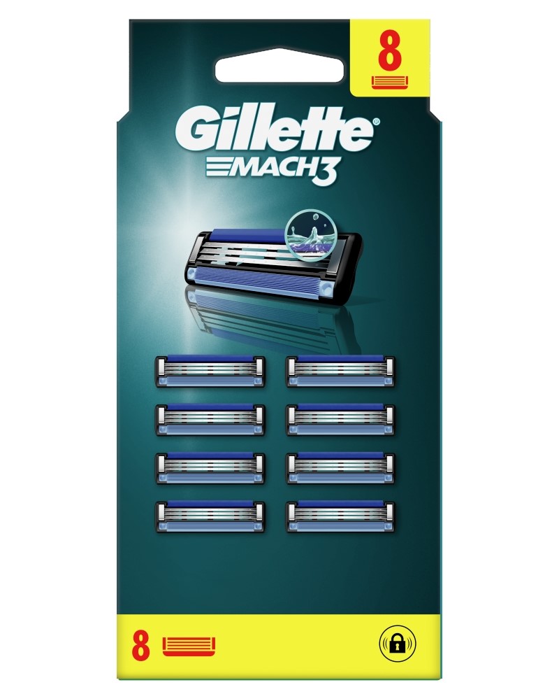 Gillette Mach3 Base Ricariche 8 pz