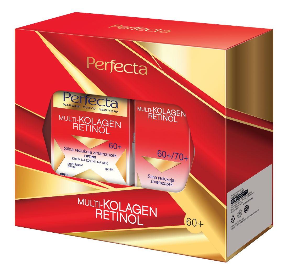 Perfecta Multi Collagen Retinol 60 Plus Set Cosmetico Anti Age