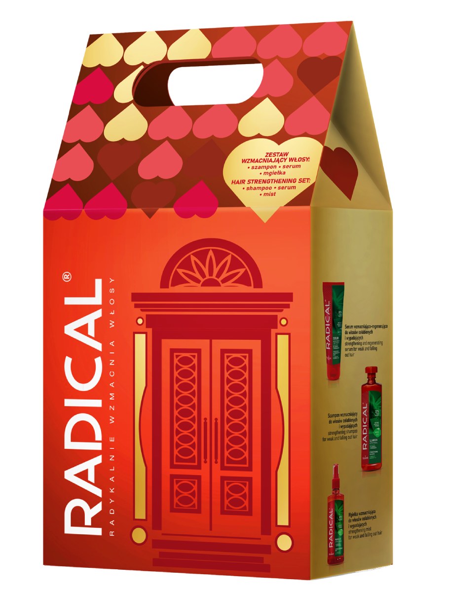 Radical Set Rinforzante (Shampoo 3 + Siero + Spray)