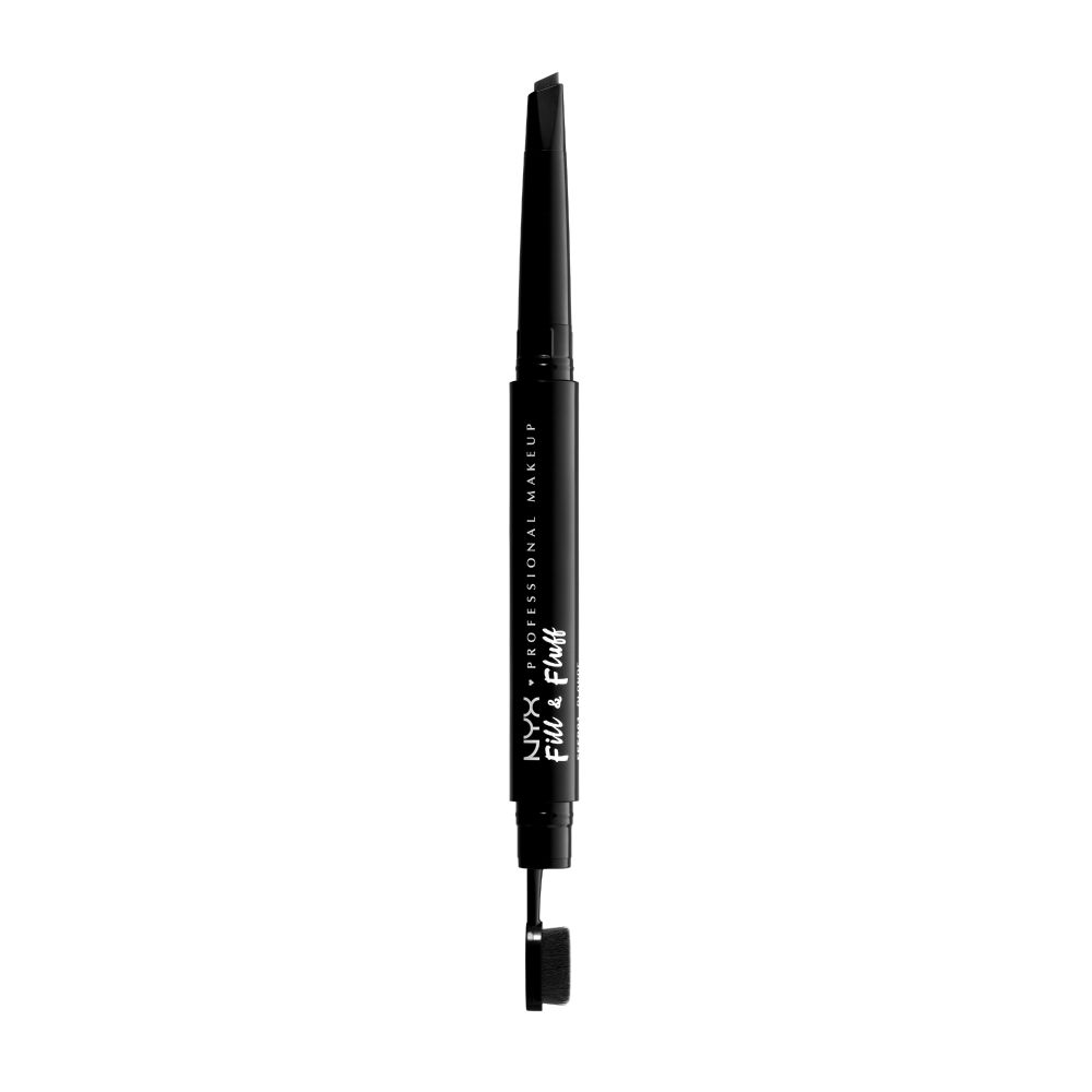 Nyx Fill & Fluff matita per sopracciglia colore Black 0.2 g Black