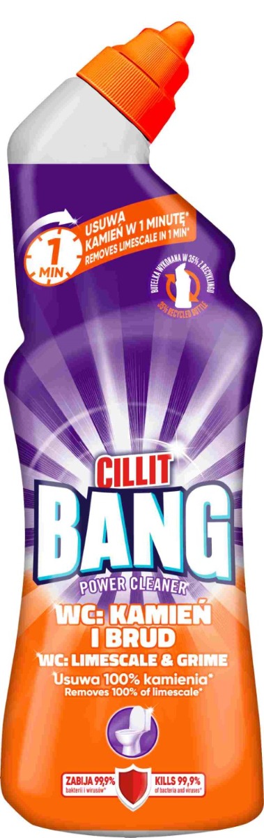 Cillit Bang Power Anticalcare e Sporco - Detergente WC: 750 ml 750 ml