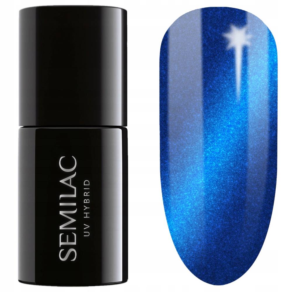 Semilac Smalto Ibrido UV Hybrid 466 Blue Silk Pyjamas 7ml 7 ml Blue Silk Pyjamas