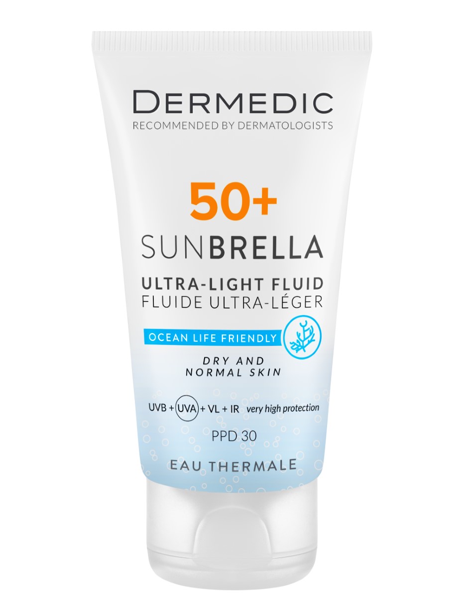Dermedic Sunbrella Crema Ultraleggera SPF50+ Pelle Secca e Normale 40 ml 40 ml