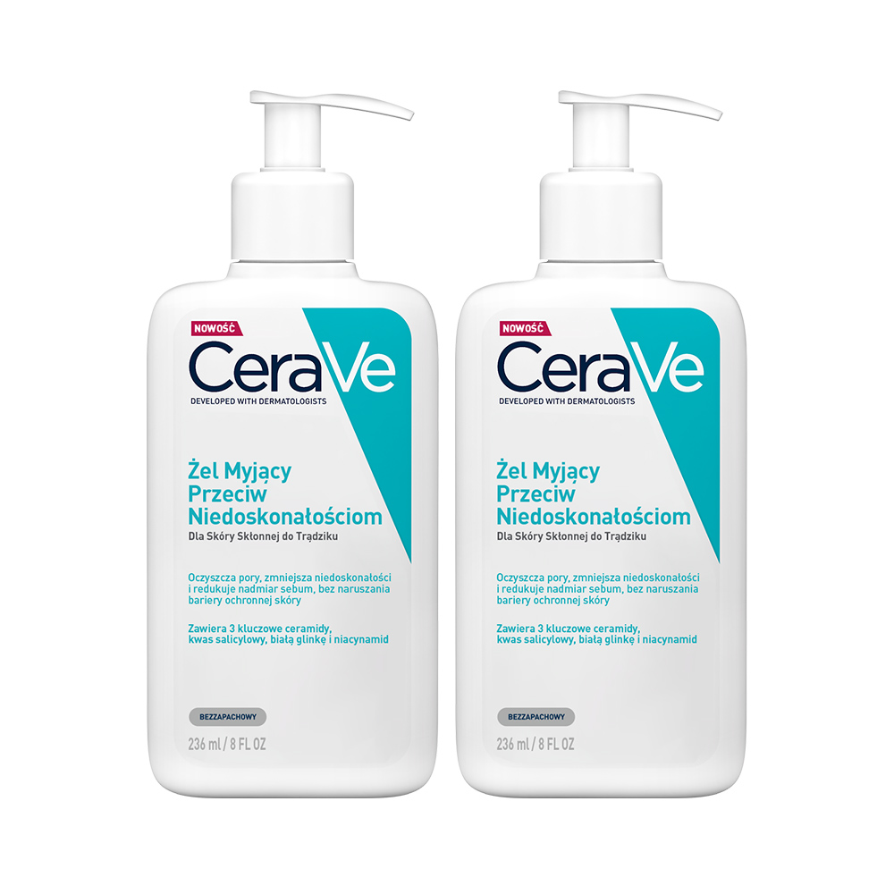 CeraVe Set (Gel Detergente Anti-Imperfezioni 2 x 236ml)