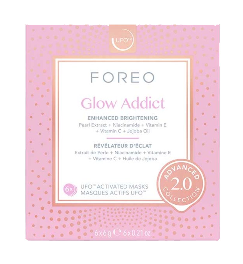 Foreo Ufo Glow Addict 2.0 Maschera viso illuminante