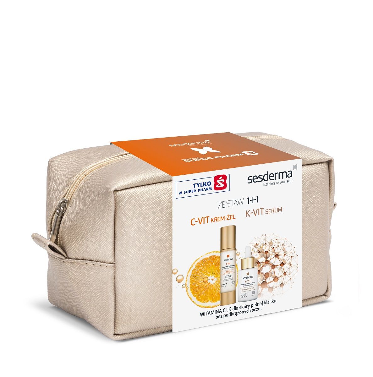 Sesderma C-VIT + K-VIT set (C-VIT crema-gel + K-VIT siero)