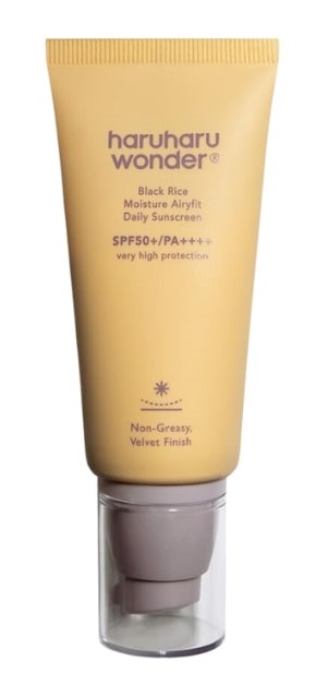 Haruharu Wonder Crema Solare Idratante Airyfit al Riso Nero SPF50+/PA++++ 50 ml 50 ml