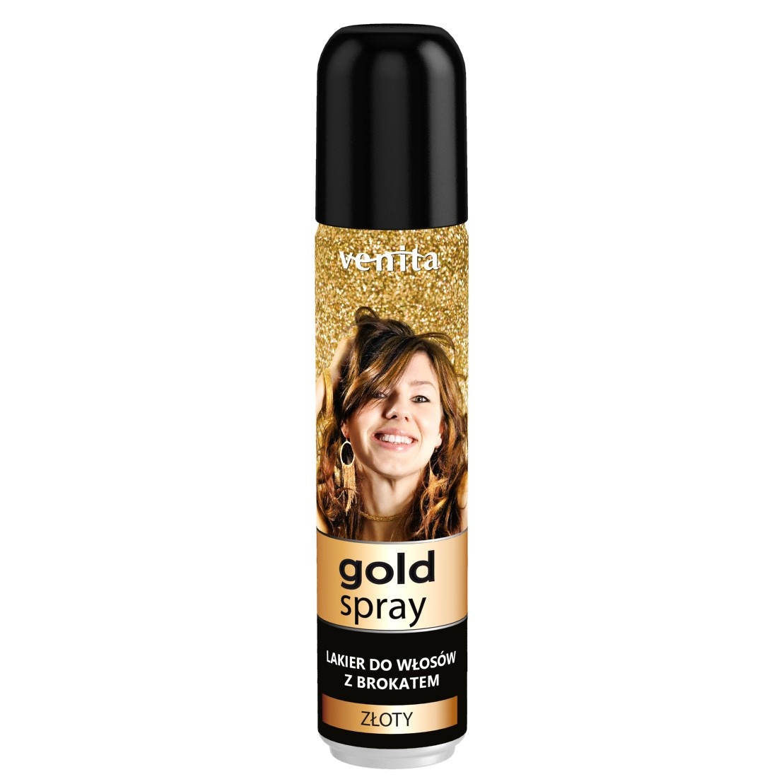 Venita - Lacca per Capelli con Glitter Oro 75 ml 75 ml